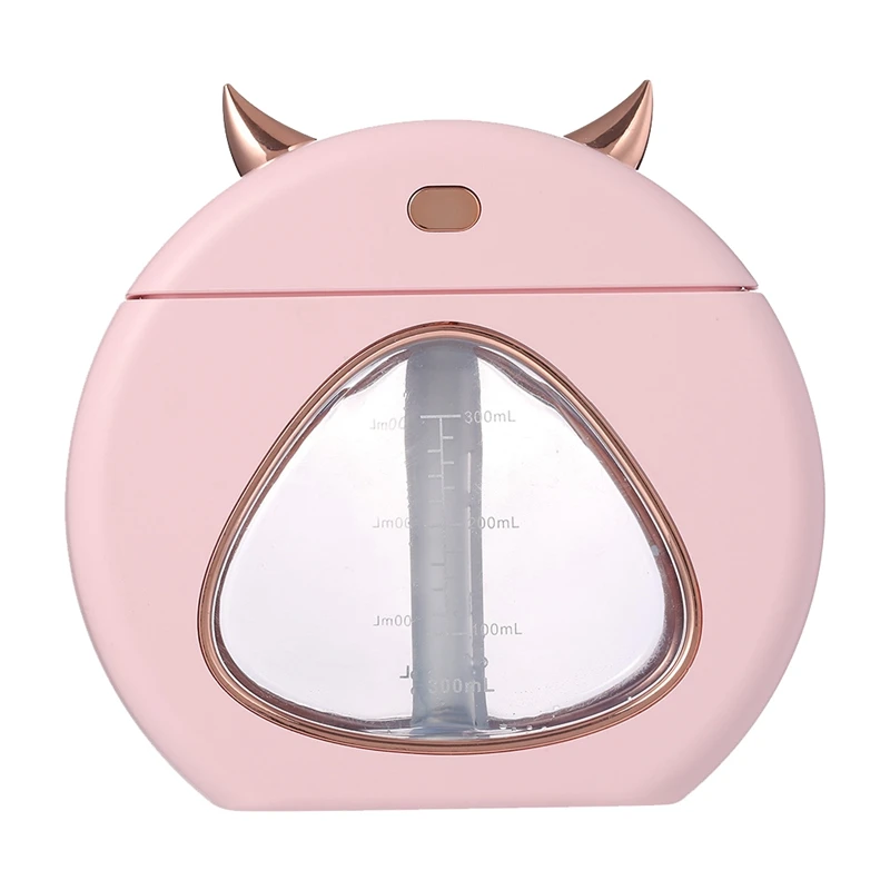 

Mini Devil Humidifier USB Diffuser 300ML Air Purifier For Car Aromatherapy Humidification Mist Maker With LED Light