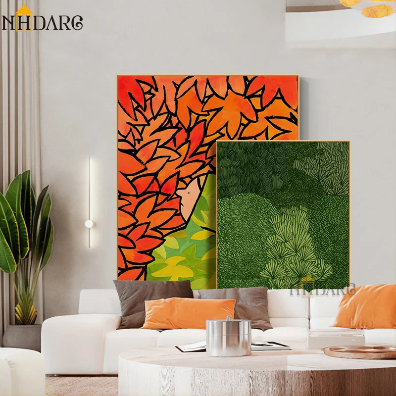 Новое поступление плакат NHDARC с рисунком на холсте настенные картины современный