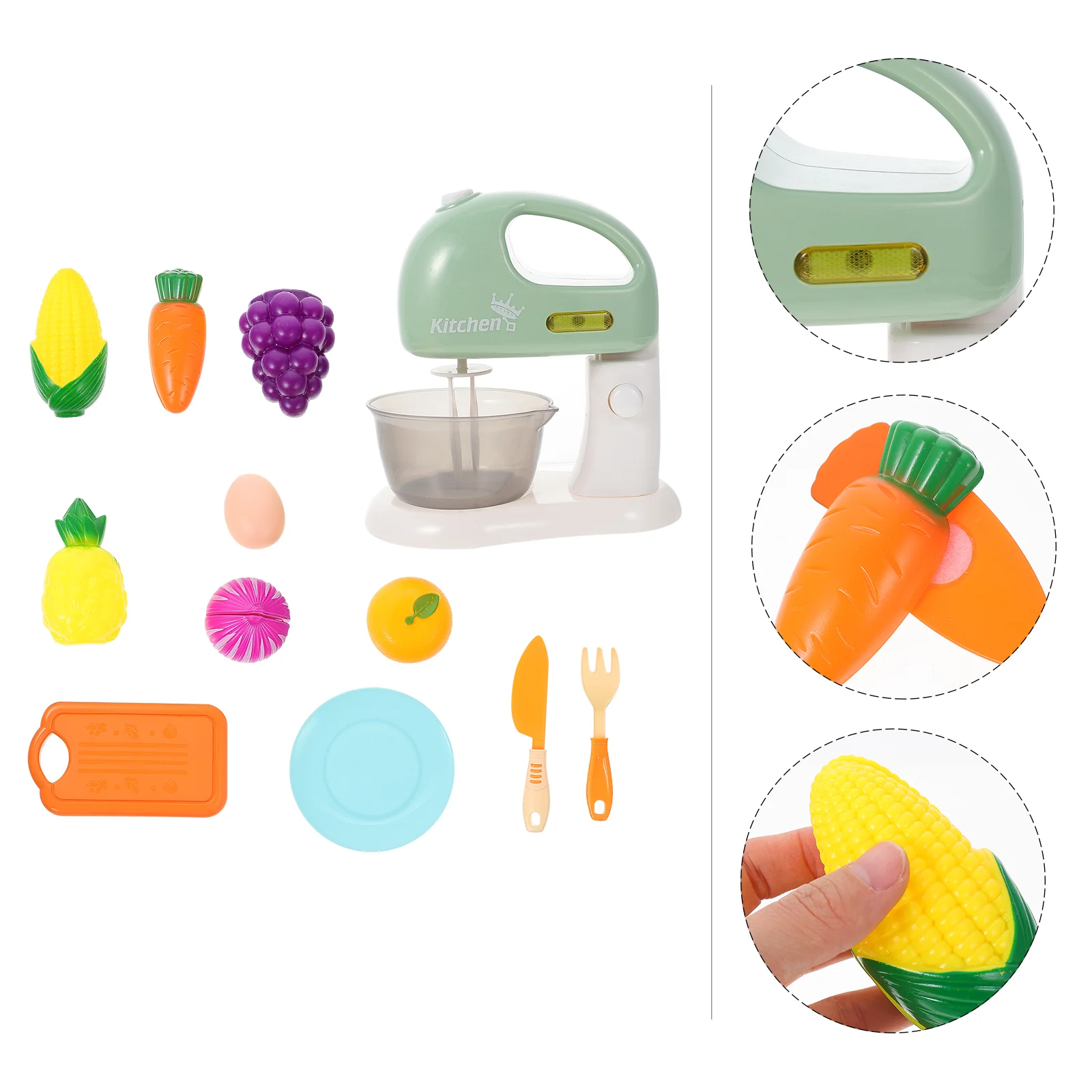 

1Set Simulated Blender Mini Home Appliances for Children Lovely Plaything