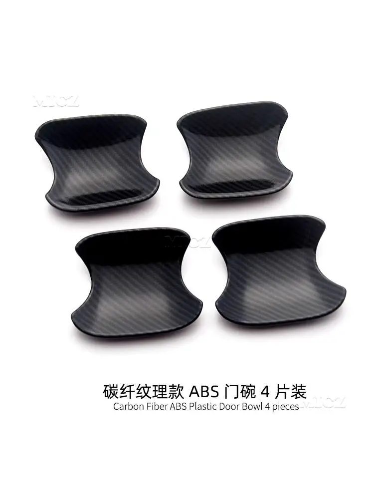 Аксессуары для Subaru Crosstrek углеродная хромированная крышка автомобильной дверной