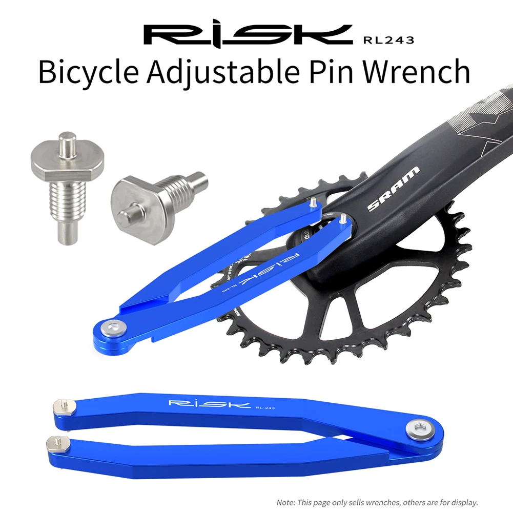 

Bike Crank Arms Cap Pin Wrench Adjustable Tool Bicycle Hub Bottom Bracket Freewheel Pin Spanner For NX/GX DUB Repair Tools