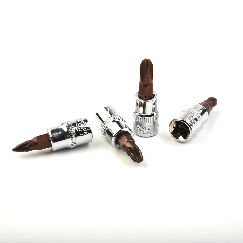 Бита-отвертка 1/4 дюйма PH Pozi Бита 38 мм 6 35 / \&quot шт. Привод из хром-ванадиевой стали PH1