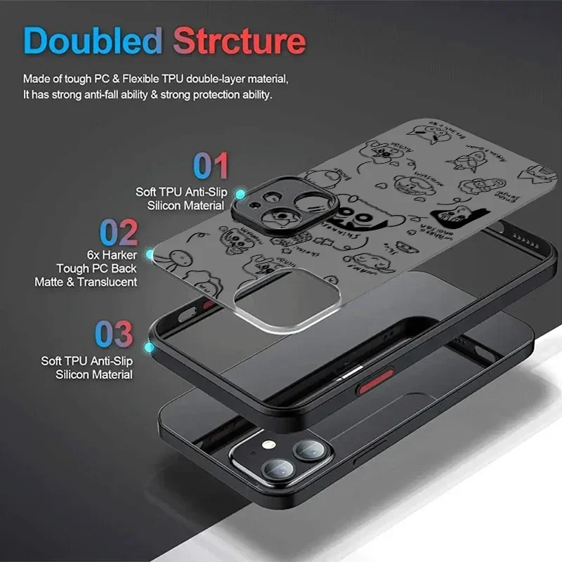 Чехол Sleep C-Crayon S-ShinChan для Xiaomi POCO M6 Pro 4G C65 X6 X3 NFC X4 GT X5 F3 F4 F5 F6 13T 12T 11T 10T 13 12 11 Lite 5G NE