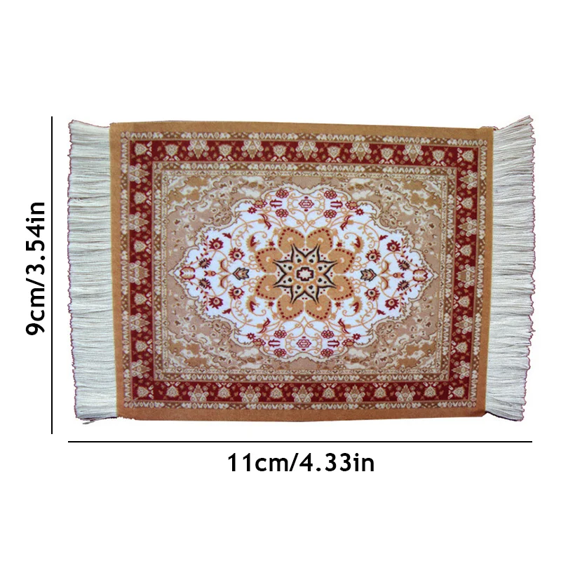 Handmade Bohemian Tassel Table Mat INS Persian Retro Non Slip Dining Table Mat Kitchen Accessories Decoration Home Pad Coaster images - 6