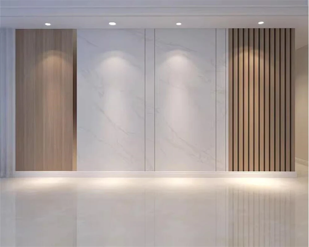 Beibehang индивидуальная Имитация деревянной решетки для гостиной дивана фона