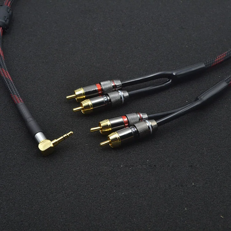 

Hi-Fi 3,5 гнездо 1/8 дюйма, Штекер 1 на четыре, 4 RCA штекера, кабель для подключения компьютера, два динамика, аудиокабель 3,5 мм, прямоугольный Lotus