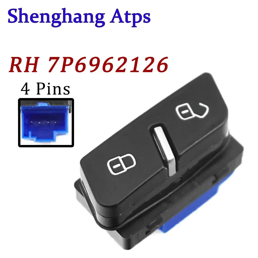 Кнопка переключателя центрального замка передней правой левой двери для VW Touareg 7P