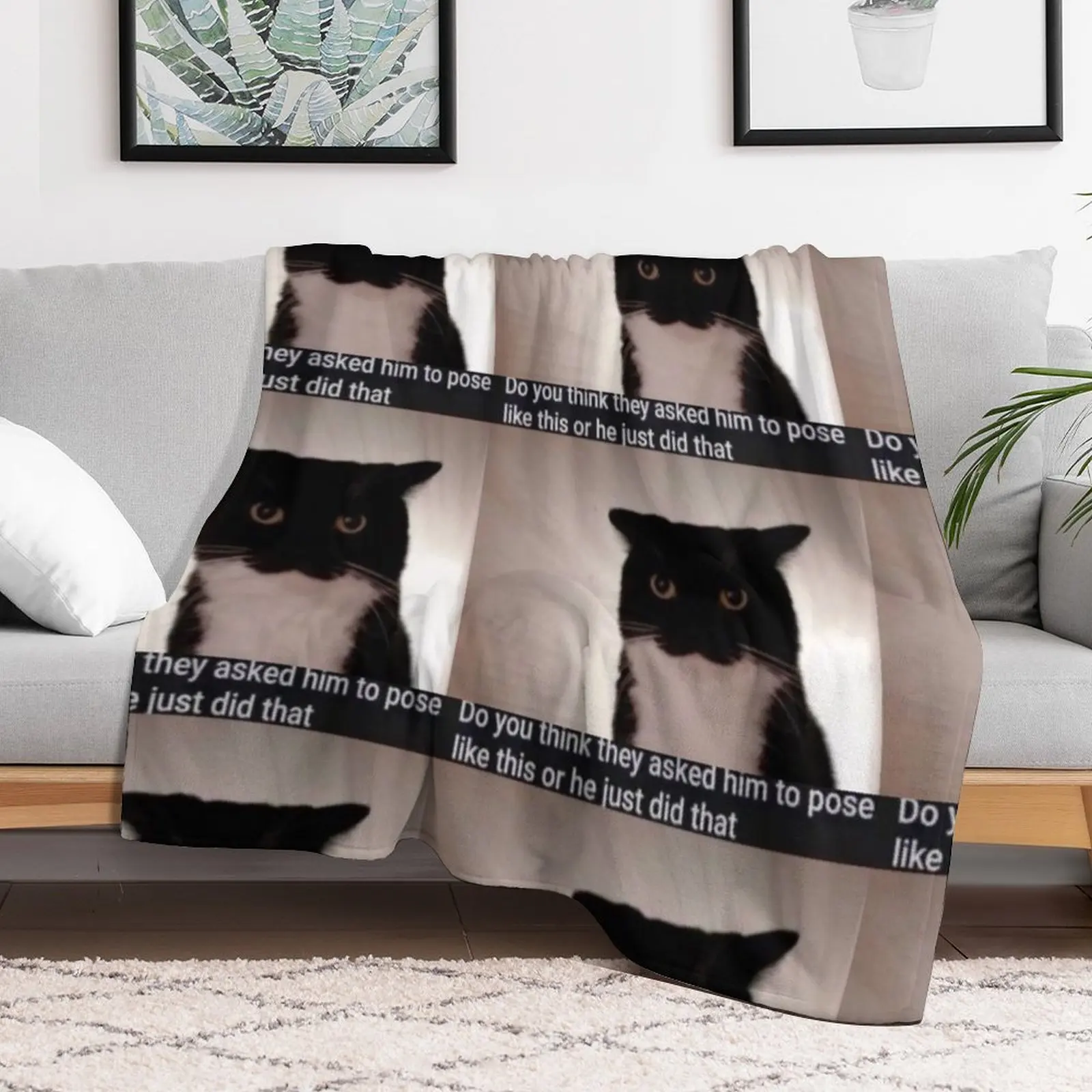 Unico Uni забавный кот который такой уши пледы для младенцев одеяла украшения