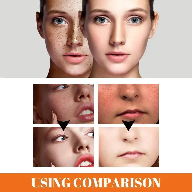 Крем для лица с пятнами и папайей омолаживающий Осветляющий тонизирующий