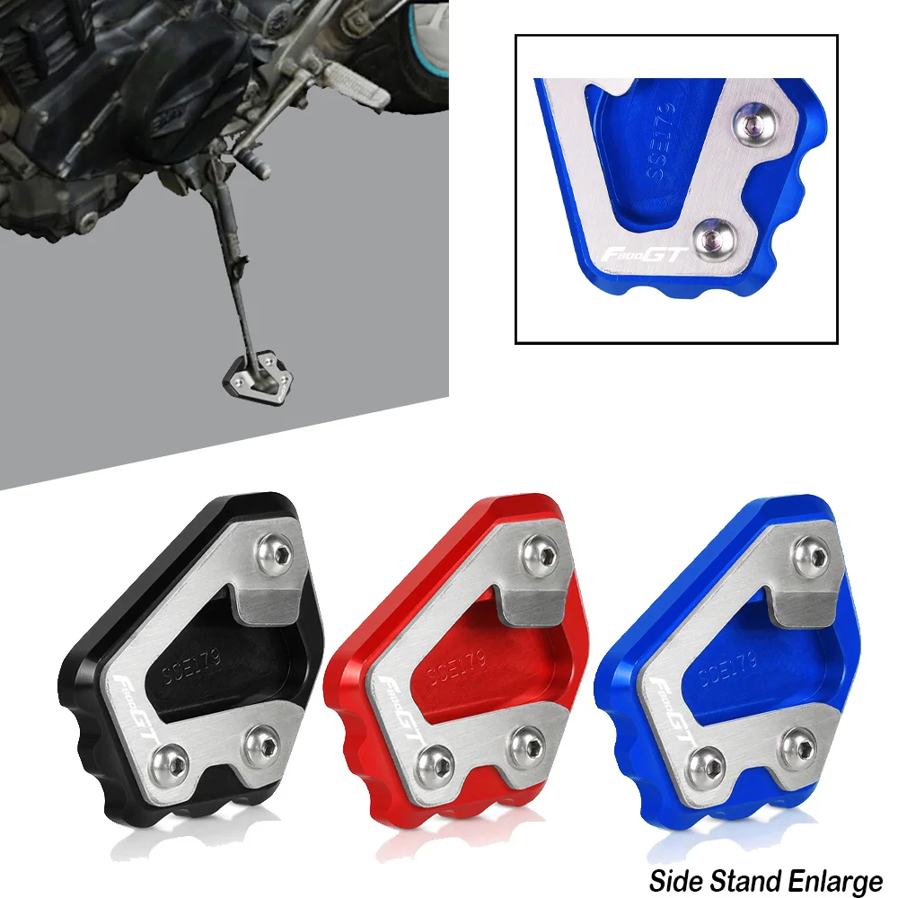 

Motorcycle F800 R Kickstand Enlarge Extension Side Stand Plate For BMW F800R F 800 R 2015-2021 F800GT F800 GT F 800 GT 2016-2021