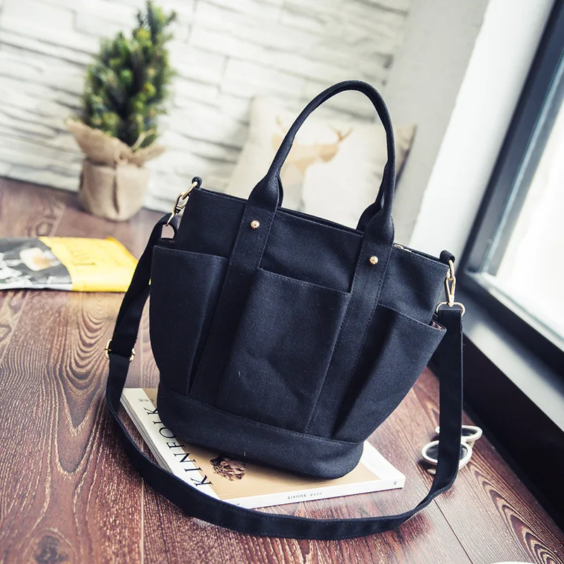 

Fashion Large Capacity Women's Shoulder Bag Tote Canvas Casual Handbag for Women 2022 New Trend Simple Female Crossbody Bags バッグ