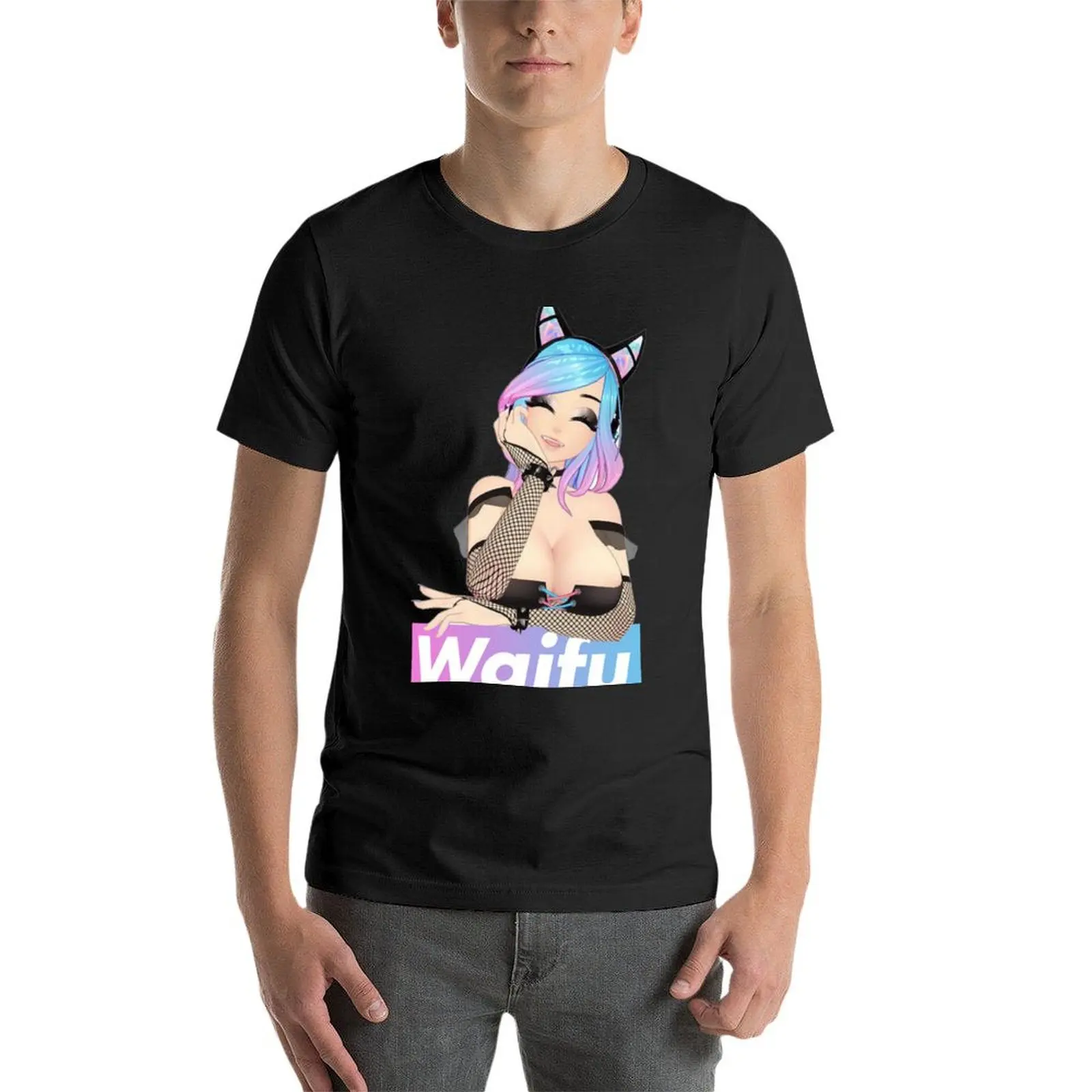 Silvervale Vshojo waifu наклейка футболка винтажная одежда принт животных для мальчиков