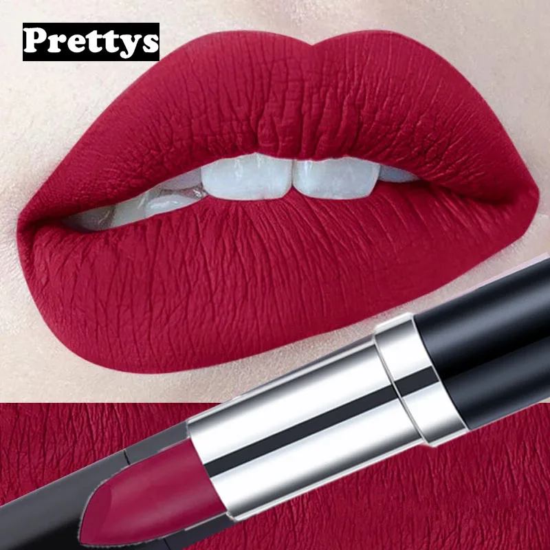 

Special 12 Color Matte Waterproof Sexy Non-Stick Cup Long-Lasting Makeup Moisturizing Solid Lipstick Maquillaje Korean Lip Gloss