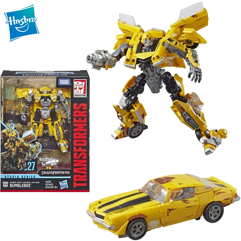 

[In Stock] Hasbro Transformers Studio Series SS27 Bumblebee Deluex Original New Movie Action Figure Model Collection Gift Toys