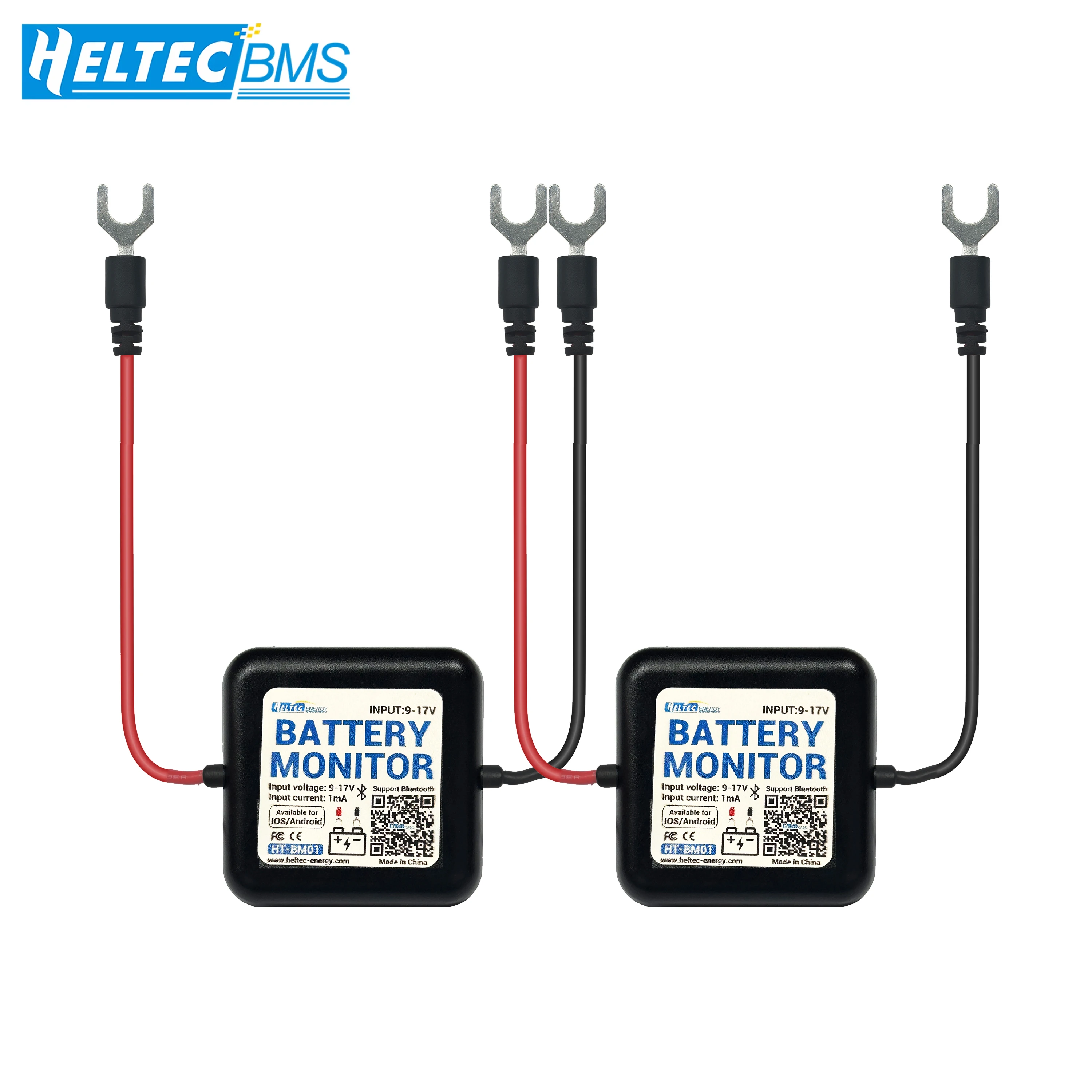 

Беспроводной монитор батареи Heltec для автомобиля, грузовика, мотоцикла, автофургона, яхты, тестер батареи Bluetooth с обнаружением напряжения/SOC/CCA/температуры