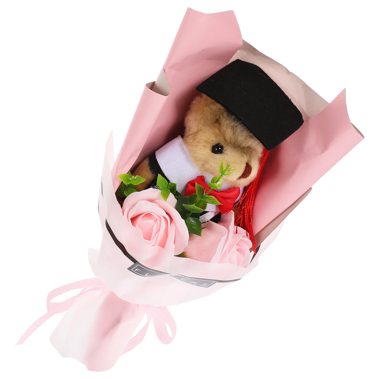 

The Gift Dr Bear Bouquet Graduates Accessories Cartoon Ornament Banquet Figurine