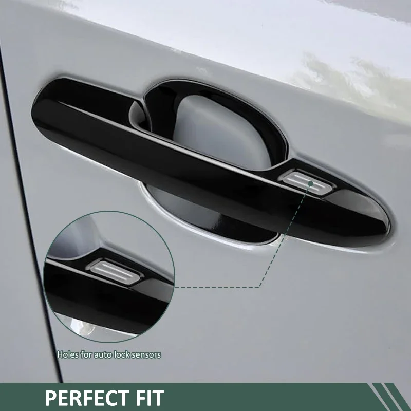 Фото Накладки на ручки дверей для Toyota Land Cruiser Prado 150 J150 2010~2022: Роскошные защитные аксессуары для экстерьера автомобиля №3