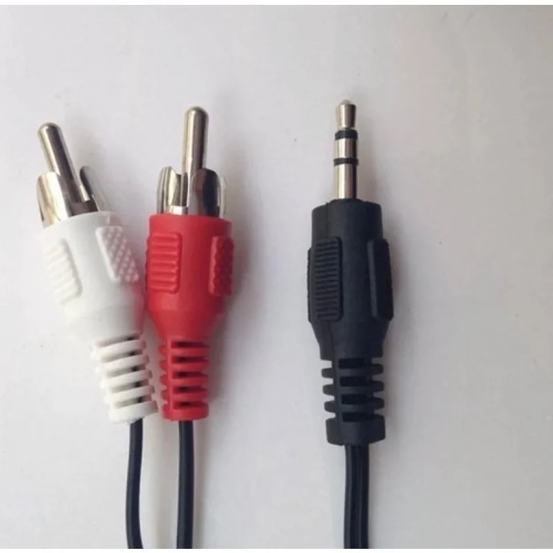 

Cabo Audio Auxiliar P2 X 2 Rca Plug Dourado 1.5 Metros