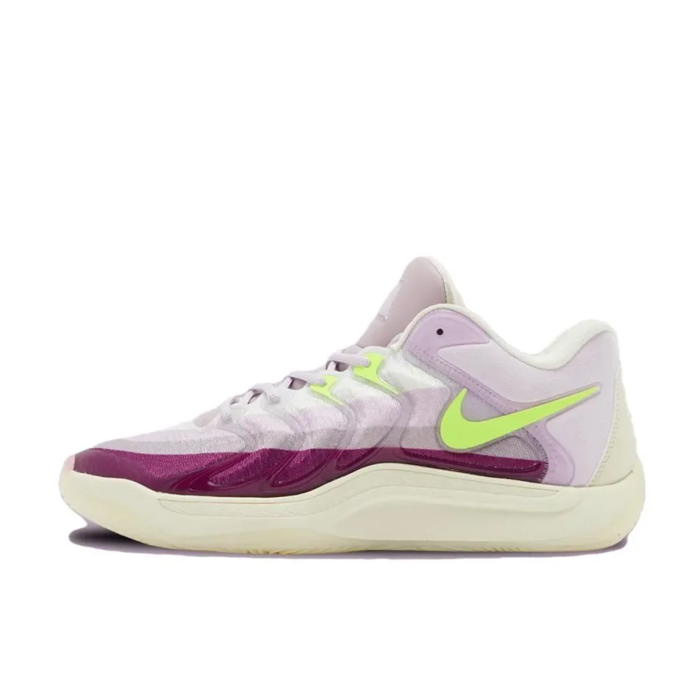 Nike Original Purple KD 17. Низкие баскетбольные кроссовки Нескользящие носимые мужские