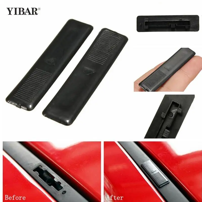 2pcs Plastic Roof Rack Clip Rail Cover Dustproof Cap Replacement For Mazda 2 3 6 CX9 Car Styling |