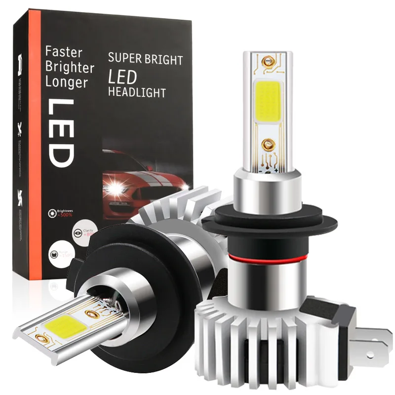 

H8 Car Lights Canbus H4 LED H7 led H11 LED Lamp for Car Headlight Bulbs H1 H3 H9 9005 9006 HB3 HB4 LED Fog Light 12V 6000k white