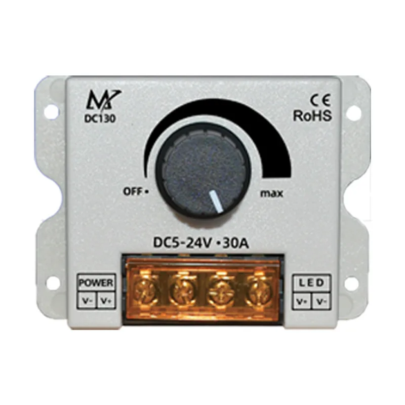 Светодиодный градиентный контроллер затемнения светодиодный моно ручка 30 А |