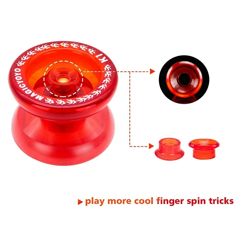 MAGICYOYO K1-Plus Профессиональное отзывное йо-йо для детей пластиковое с узким