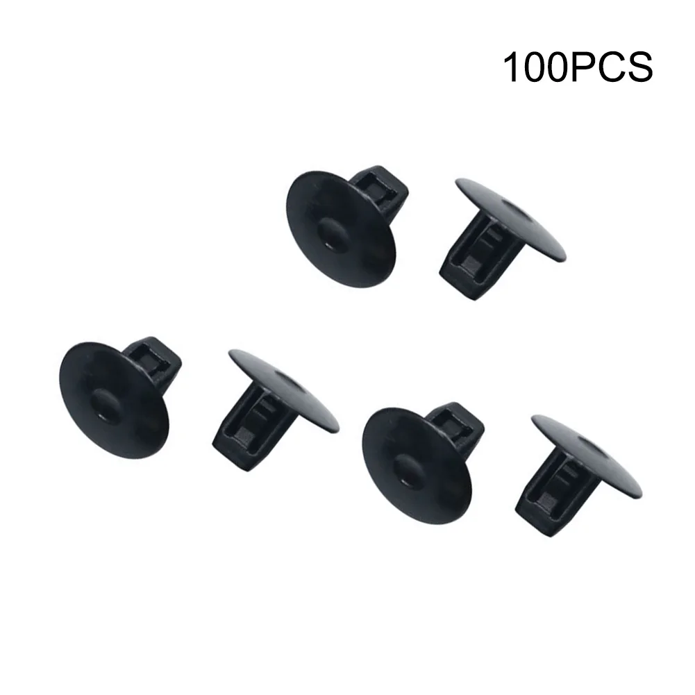 

Apron Grommet Fender Retainer Clip Car Interior Accessories 90682SEA003 Black Fastener For Acura Nylon Rivets Nut