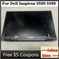 15 6 for dell inspiron 15 5590 5598 fhd 19201080 lcd screen display complete upper part assembly