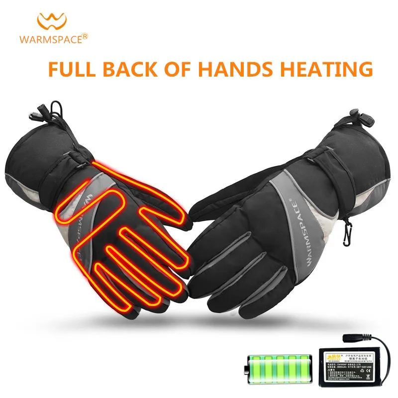 

Mountaineering Gloves Waterproof 11 Cm/4.33 Winter Hand Warmer Windproof Breathable Warm Ski Glove For Outdoor Activities