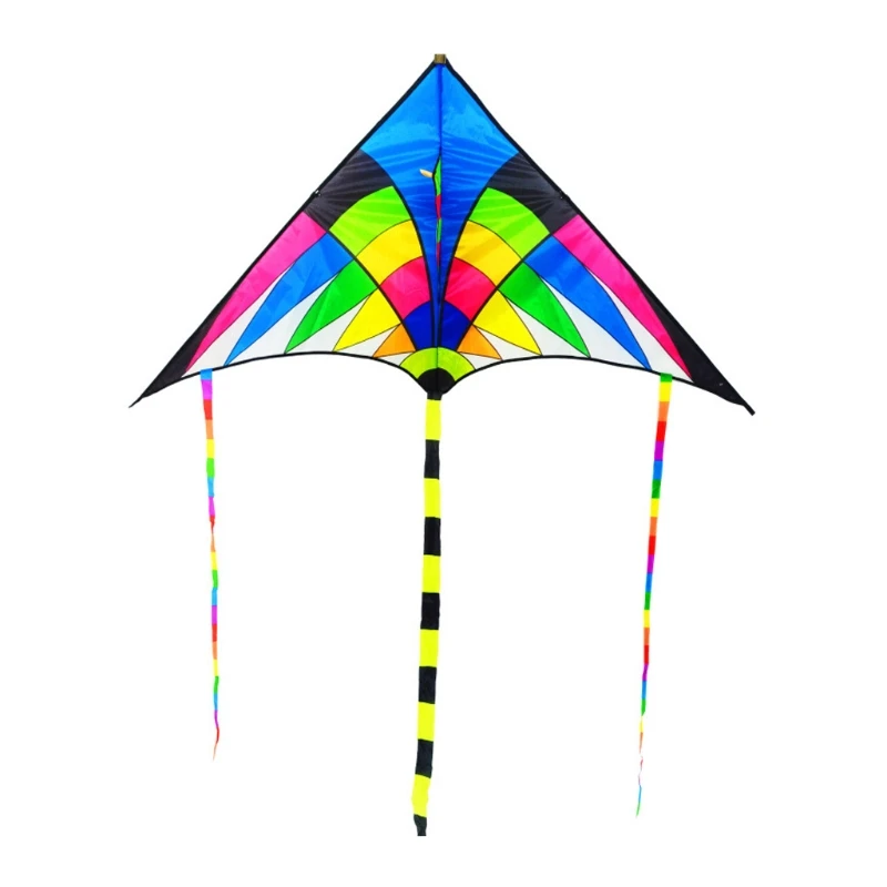 

Huge Colorful Rainbow Flying Kite Long Tail Outdoor Flying Toy Parent-child Toy