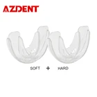 AZDENT 1 шт. профессиональная силиконовая искусственная стоматологическая техника, тренажер, ортопедические скобы для выравнивания, Мундштуки для прямых зубоввыравнивания