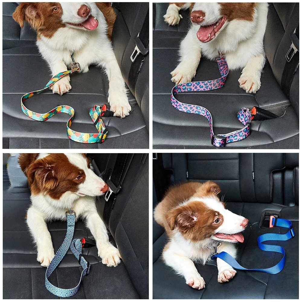 Автомобильный дорожный ремень безопасности для собак прочный нейлоновый