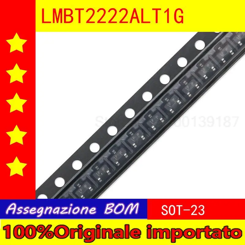5 шт./лот домашняя мебель LMBT2222ALT1G печать 1 p SOT - 23 40 В/600 мА Триод SMD