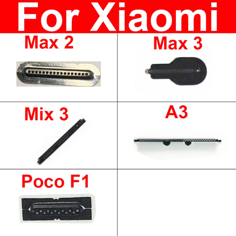 

Earpiece Speaker Mesh Anti-dust For Xiaomi Mi Pocophone F1 Poco F1 EarSpeaker Dust-proof Grill Net For Xiaomi Mi Max 2 3 Mix 3