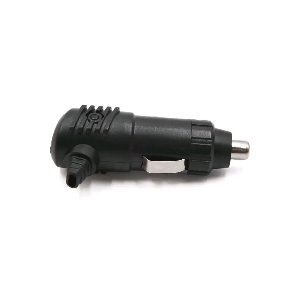 

Черный ABS автоматический прикуриватель, розетка для зарядного устройства, разъем постоянного тока 12 В 24 В, светодиодный переключатель включения-выключения, подходит для универсального автомобиля
