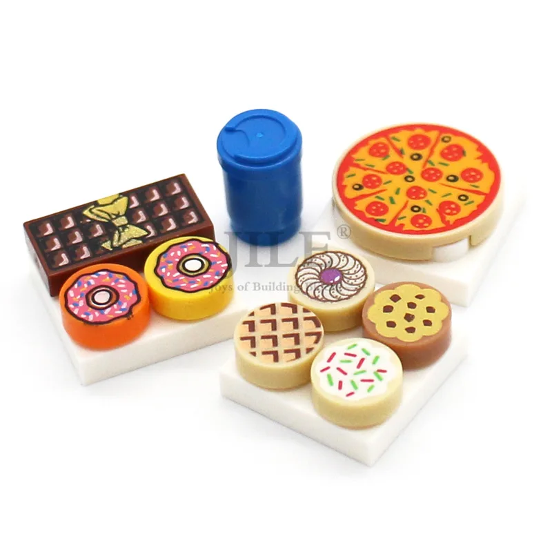 Строительные блоки Moc 20 шт. посуда кофейная чашка вынос без верхнего отверстия 15496