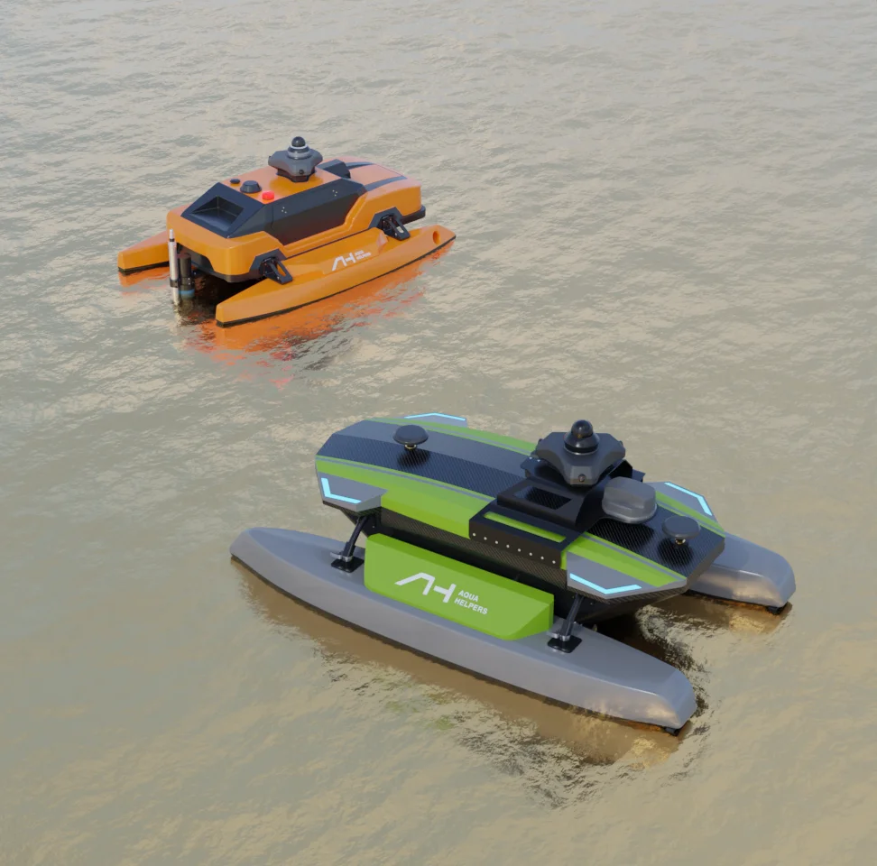 USV большой емкости с боковым сканированием