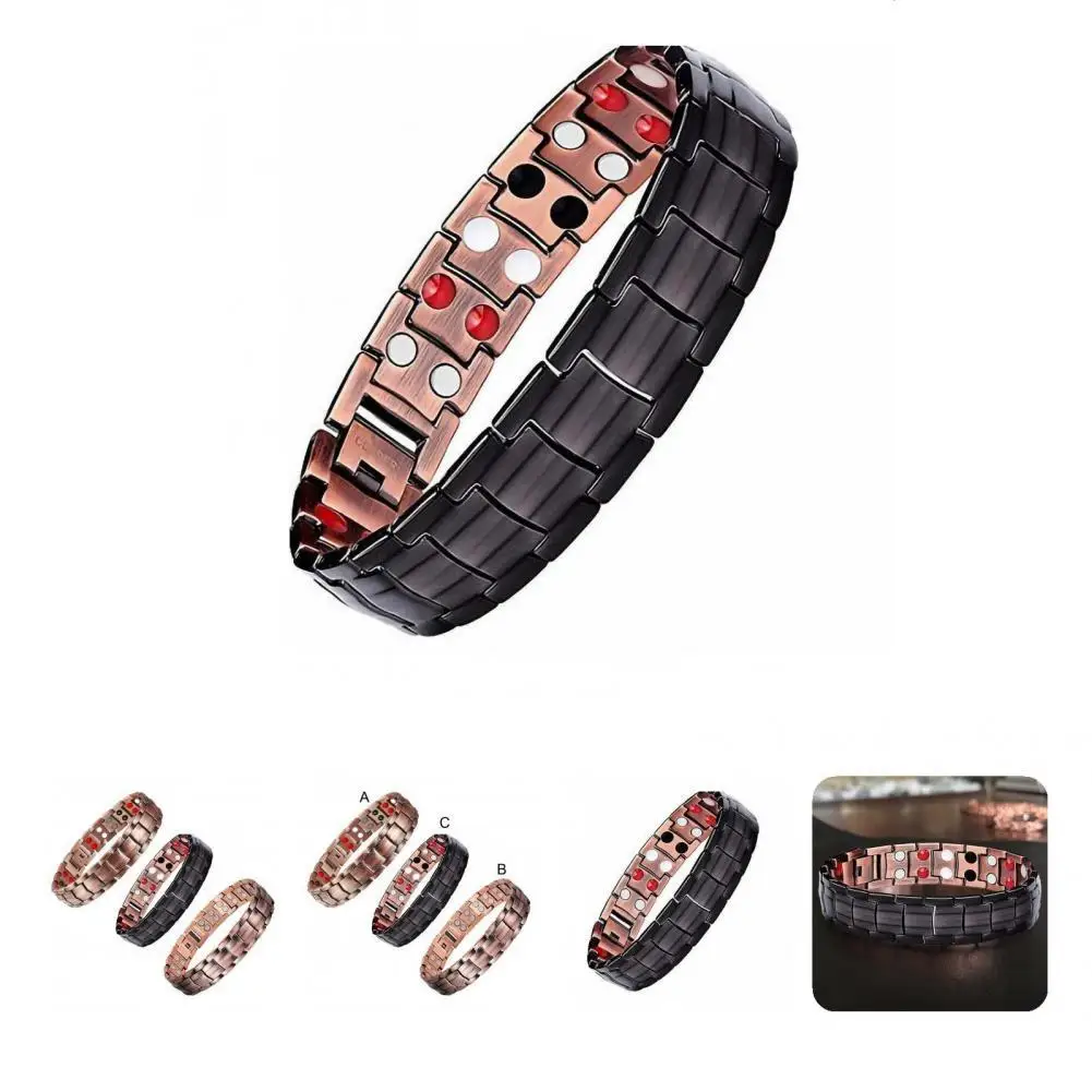 

Изысканный шикарный простой мужской браслет прочные браслеты чистого цвета для работы