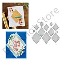 2022 new version metal cutting die diy greeting card handmade diamond scrapbook decoration template embossing template