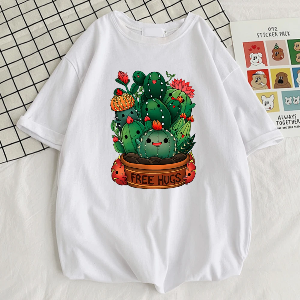 Футболка мужская с забавным принтом кактуса Размеры S-Xxxl