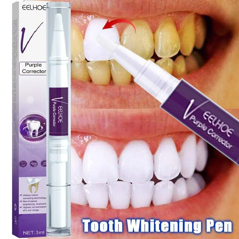 Teeth Whitening Pen Yellow Teeth Stains Remover Stain Dental Bleach Gel Mint Fresh Breath Oral Hygiene Deep Cleaning Tooth Care