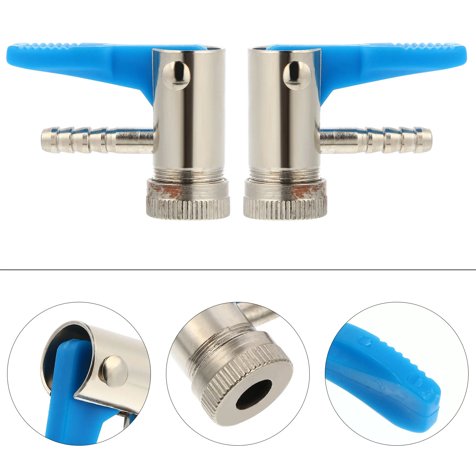 2 шт. надувной патрон для накачивания шин автомобильного компрессора разъем