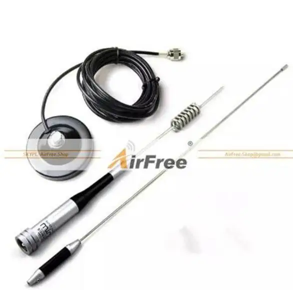 Diamond SG-M507 Dual Band Antenna With Magnet Mount 5 meters Cable PL259 For Mobile Radio Walkie Talkie Car Raio Vehicle Radio