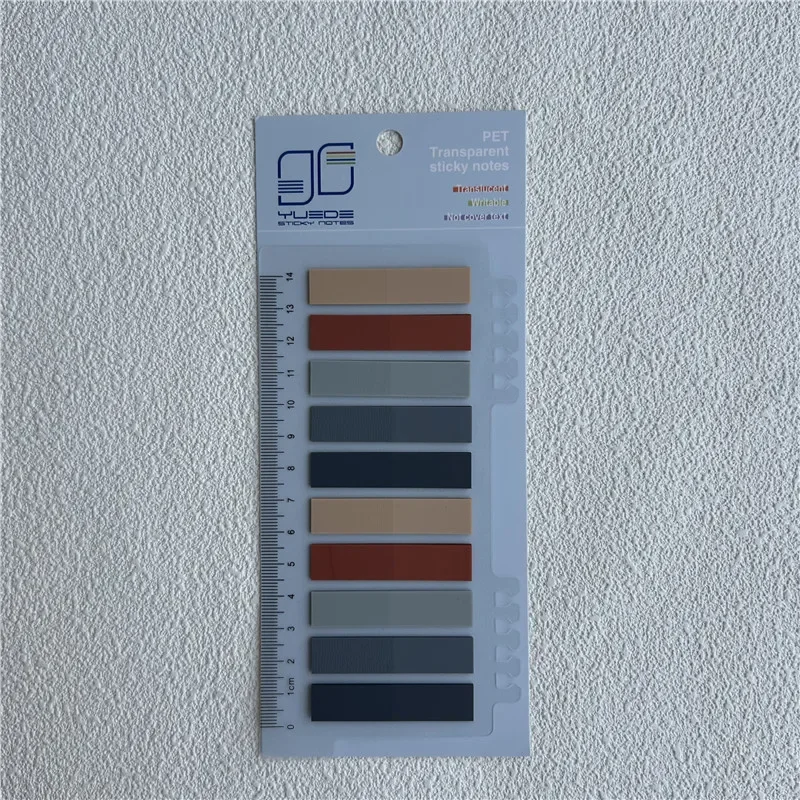 200 листов прозрачных липких заметок, самоклеящиеся книжные маркеры, Аннотация, книга для чтения, прозрачная книга