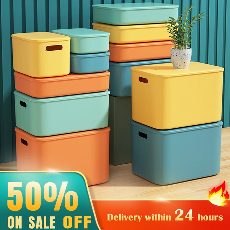 

Waterproof Storage Boxes Toys Snack Clothes Socks Sundries Organizers Home Bedroom Closet Cosmetics Laundry Large Storage Basket