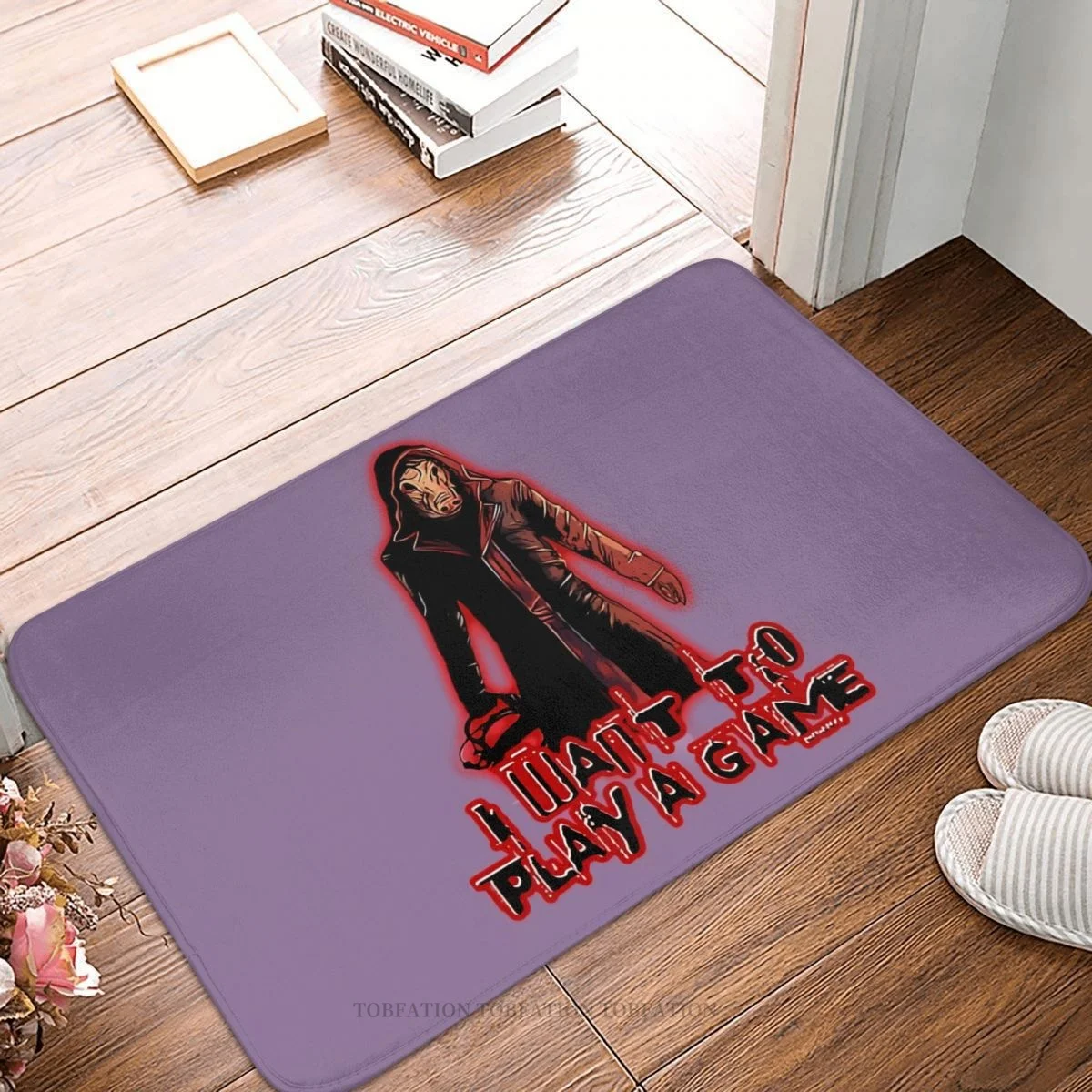 

Противоскользящий дверной коврик с пилой, предназначен для игры в ванной, кухонный коврик, наружный ковер, домашний узор Decor