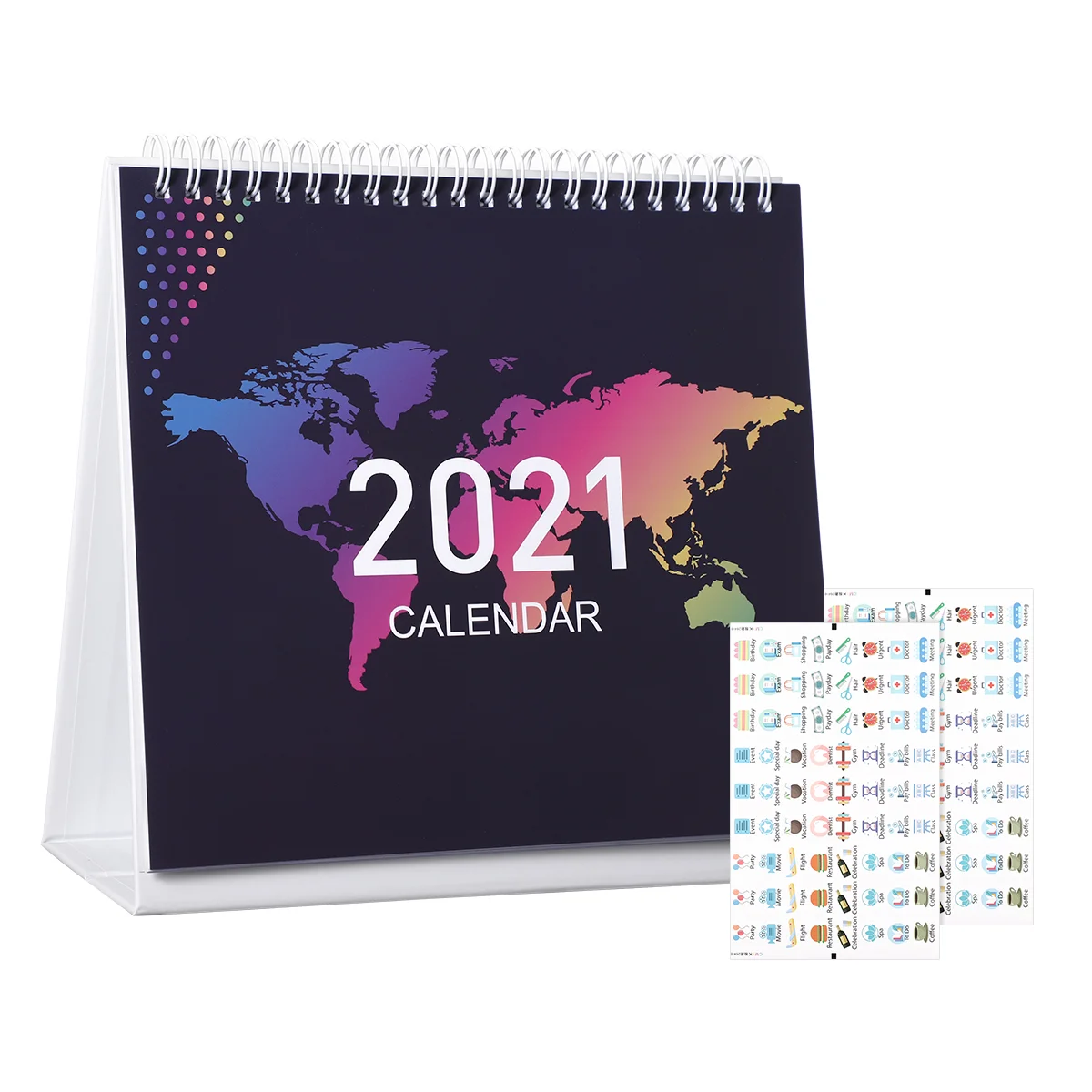 Academic Desk Calendar 2021 2021 Full Year Calendar School Calendar 2021 Large Desk Calendar Desk Calendars