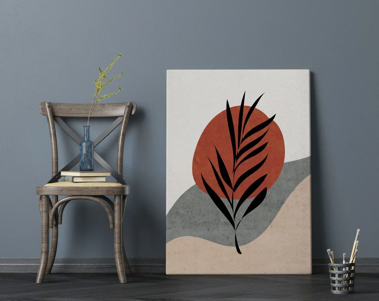 

BK Home Minimalist Plant Design Canvas Table 70x100cm-1