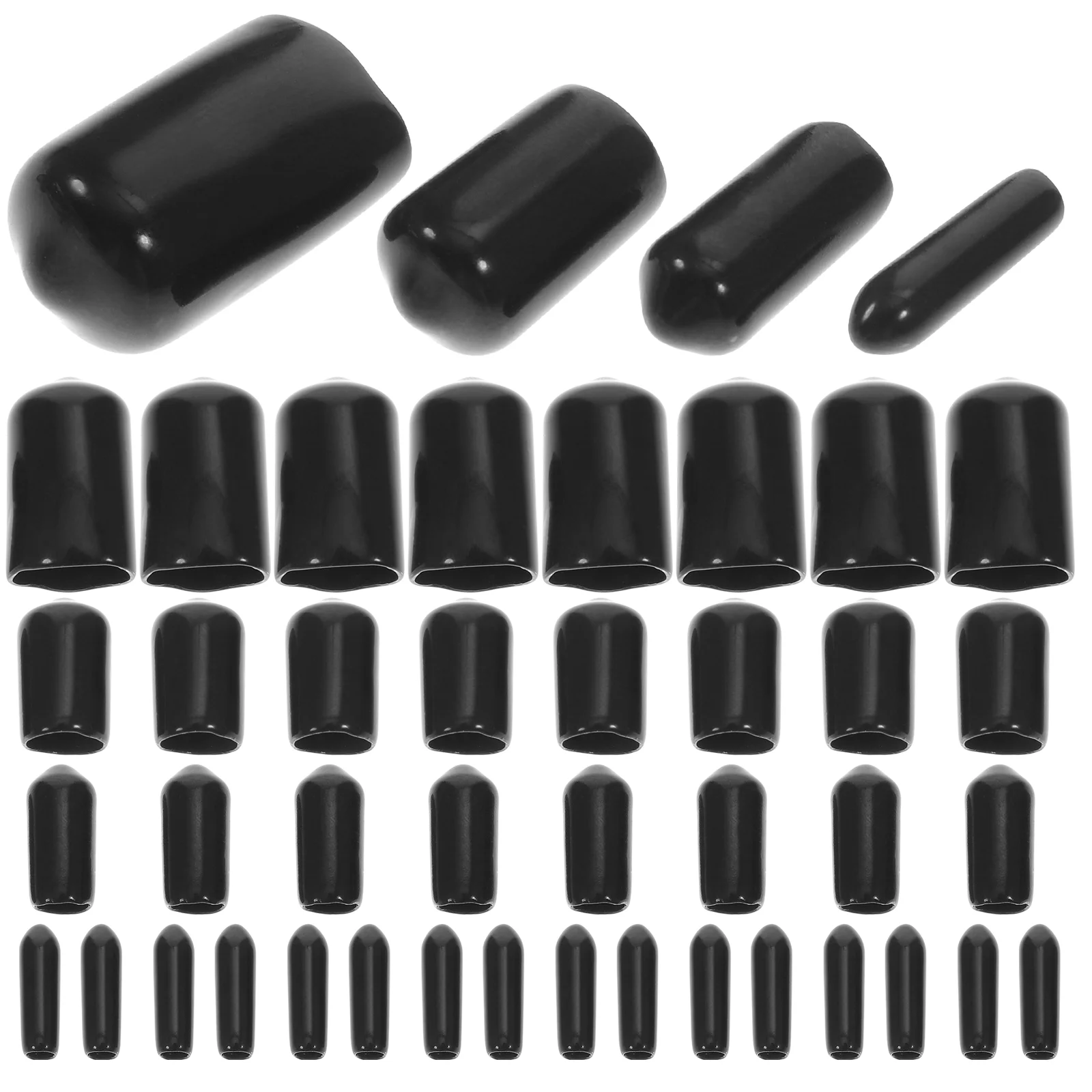 

Rubber Boot Caps Carburetor Vacuum Plugs Screw Thread Protector Flexible Protective End Metal Tubing Post Cover